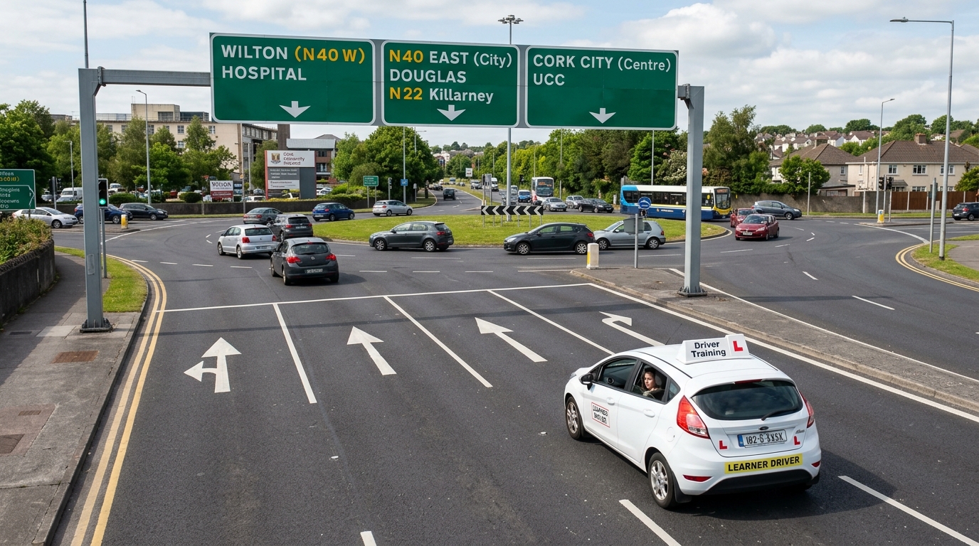 Cork Wilton Driving Test Routes & Sarsfield Roundabout Guide (2026)