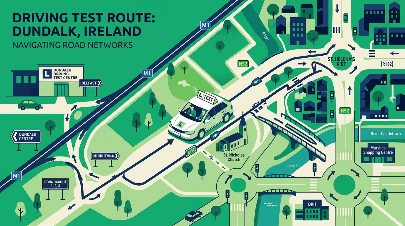 Dundalk Driving Test Routes & Critical Junctions Guide (2026)
