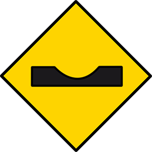 Sharp dip ahead