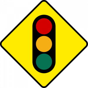 Traffic signals ahead