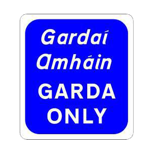 Garda only