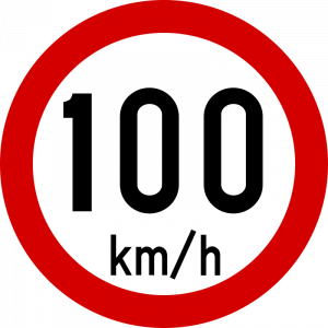 Max speed limit 100kmh