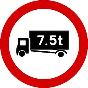 Maximum gross weight (traffic management)