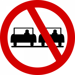 No overtaking