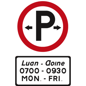 Parking permitted