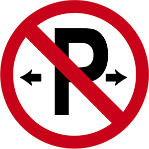 Parking prohibited
