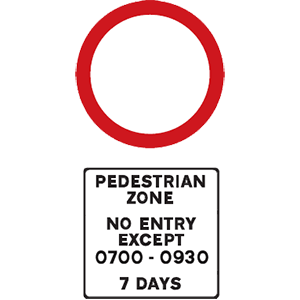 Pedestrianised street