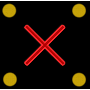 Stop (Lane closed)