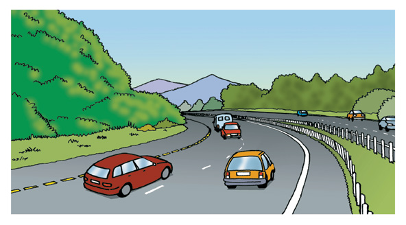 Dual Carriageway Lane Use